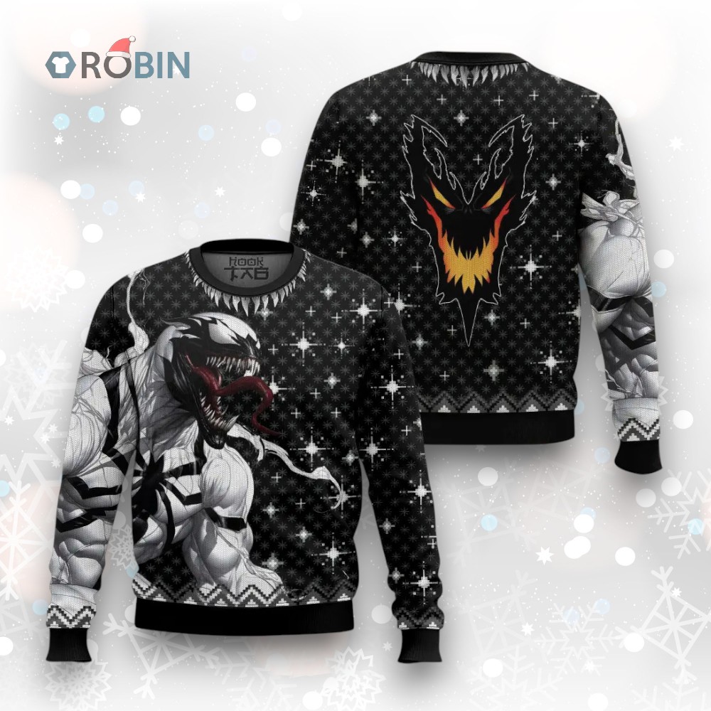 Anti Venom, Venom Lastdance Ugly Christmas Sweater Anti Venom, Venom Lastdance Ugly Christmas Sweater