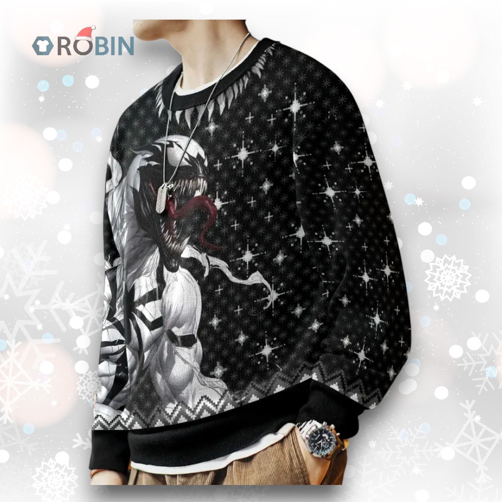 Anti Venom, Venom Lastdance Ugly Christmas Sweater Anti Venom, Venom Lastdance Ugly Christmas Sweater