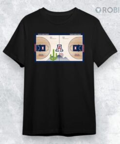 Arizona Basketball Vintage Cactus Court Shirt