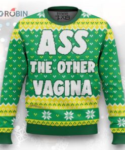 Ass The Other Vagina Christmas Ugly Christmas Sweater