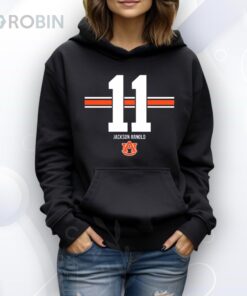 Auburn Football Jackson Arnold 11 Stripe Shirt