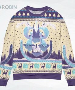 Auryn The Neverending Story Pine Tree Ugly Christmas Sweater, Sweatshirt