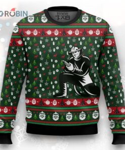 Awesome Firefighter Christmas Ugly Christmas Sweater