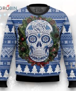 Awesome Sugar Skull Ugly Christmas Sweater