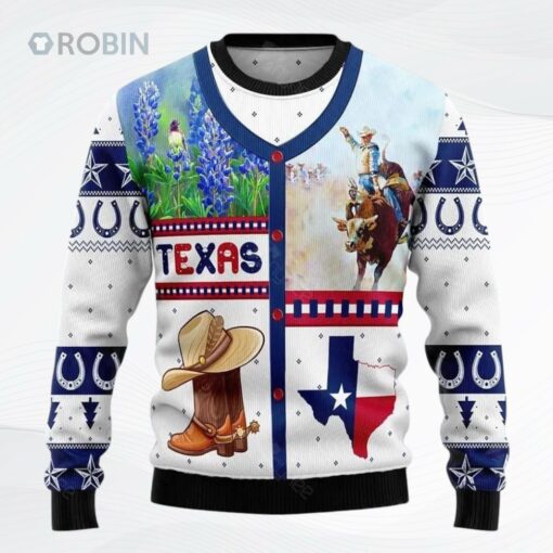 Awesome Texas For Womens Ugly Christmas Sweater