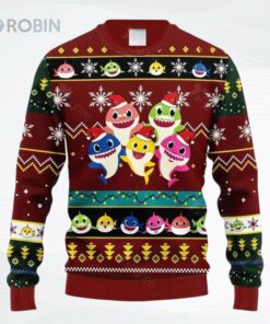 Baby Shark Ugly Christmas Sweater