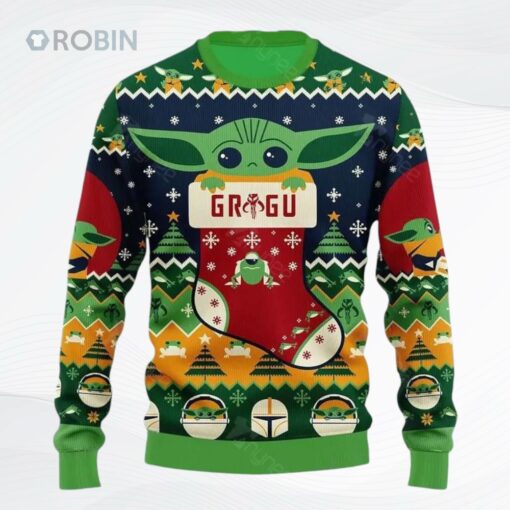 Baby Yoda Star Wars Ugly Christmas Sweater