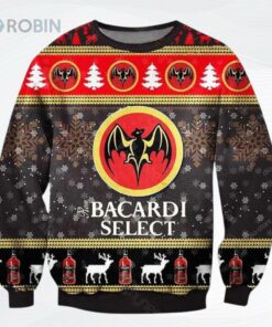 Bacardi Select Rum Ugly Christmas Sweater, Sweatshirt