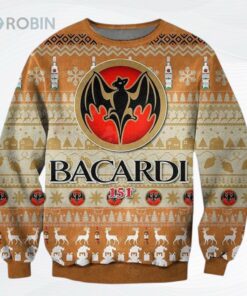Bacardi Wine 151 Ugly Christmas Sweater
