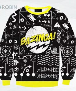Bazinga Ugly Christmas Sweater