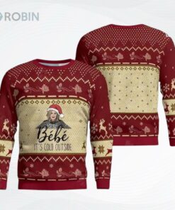 Bebe It Is Cold Outside Christmas Gift Bebe It Is Cold Outside Ugly Christmas Sweater