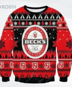 Beck Is Beer Womens Ugly Christmas Sweater