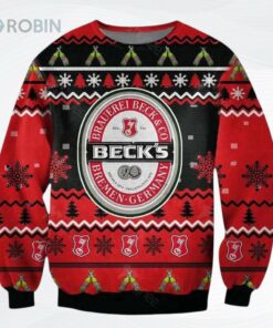 Beck Is Brewery Germany Beer Ugly Christmas Sweater, Sweatshirt