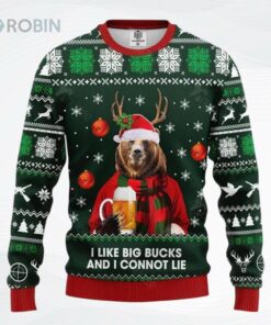 Beer Bear Christmas Ugly Christmas Sweater, Sweatshirt Beer Bear Christmas Ugly Christmas Sweater, Sweatshirt