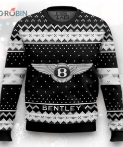 Bentley Car Ugly Christmas Sweater