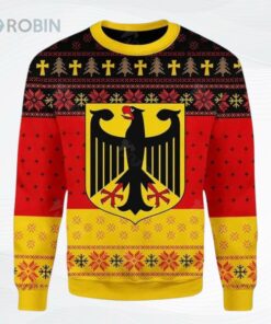 Berlin Coat Of Arms Ugly Christmas Sweater