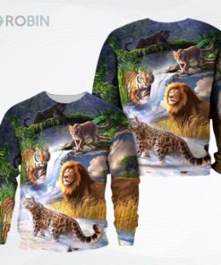 Big Cat Ntqdtm Ugly Christmas Sweater, Sweatshirt