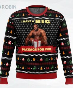 Big Package Barry Wood Meme Christmas Ugly Christmas Sweater, Sweatshirt Big Package Barry Wood Meme Christmas Ugly Christmas Sweater, Sweatshirt