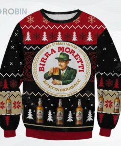 Birra Moretti Ricetta Originale Beer Chritsmas Ugly Christmas Sweater Birra Moretti Ricetta Originale Beer Chritsmas Ugly Christmas Sweater