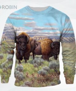 Bison Tth Nby Ugly Christmas Sweater, Sweatshirt