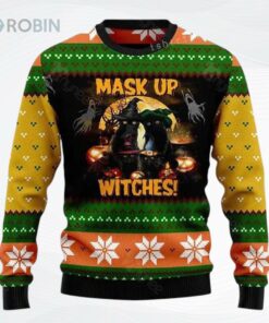 Black Cat Christmas Ugly Christmas Sweater, Sweatshirt