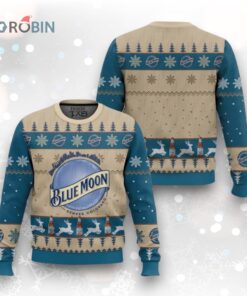 Blue Moon Christmas Ugly Christmas Sweater Special Gift For Xmas
