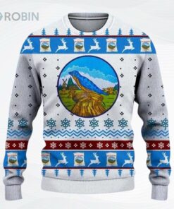 Bluebird Flour Native American Ugly Christmas Sweater