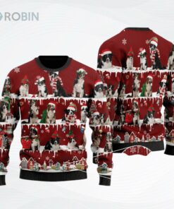 Border Collie Ugly Christmas Sweater, Sweatshirt Border Collie Ugly Christmas Sweater, Sweatshirt