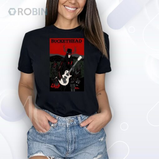 Buckethead Aug 15 Eugene, Oregon, Aug 16 Roseland Theater, Portland 2025 Shirt