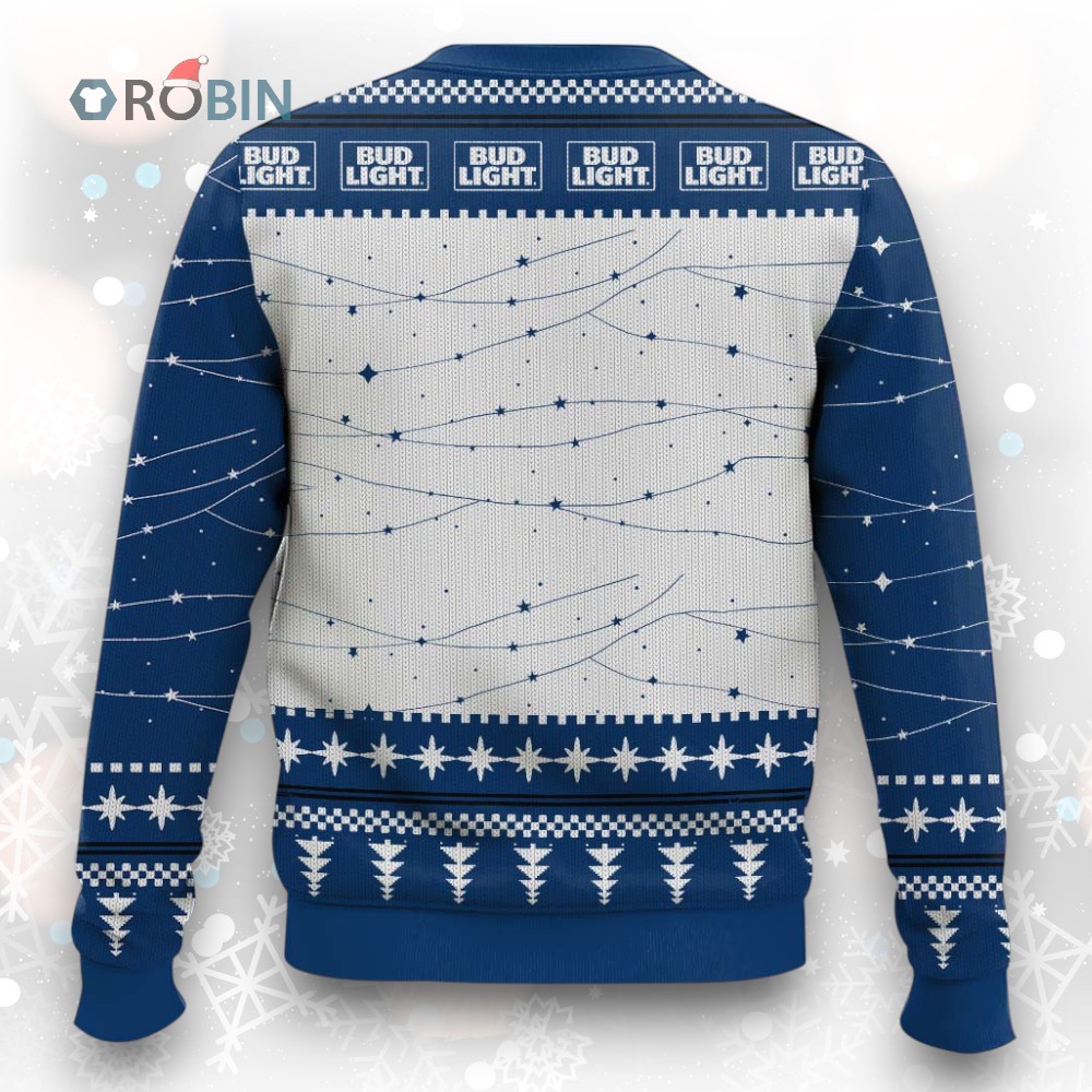 Bud Light Hallmark Ugly Christmas Sweater Bud Light Hallmark Ugly Christmas Sweater