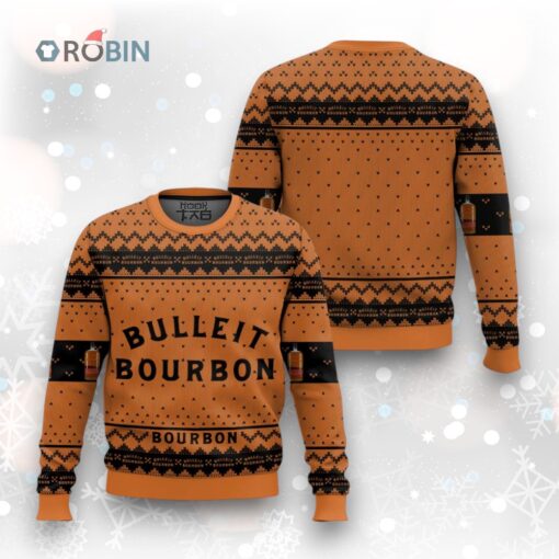 Bulleit Bourbon Ugly Christmas