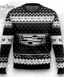 Cadillac Car Ugly Christmas Sweater