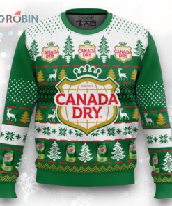 Canada Dry Ginger Ale Ugly Christmas Sweater