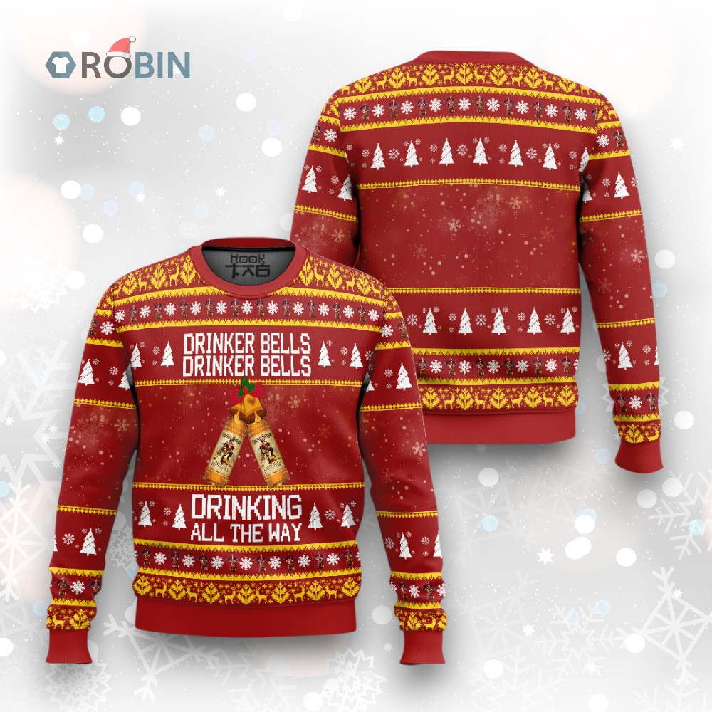 Captain Morgan Drinker Bells Ugly Christmas Sweater – Perfect Gift for Christmas Day! Captain Morgan Drinker Bells Ugly Christmas Sweater – Perfect Gift for Christmas Day!