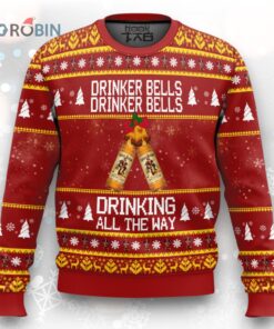 Captain Morgan Drinker Bells Ugly Christmas Sweater – Perfect Gift for Christmas Day!