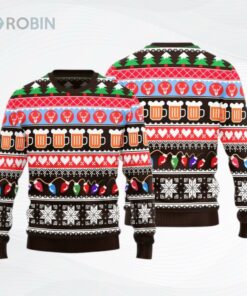 Cfunny Beer Ugly Christmas Sweater
