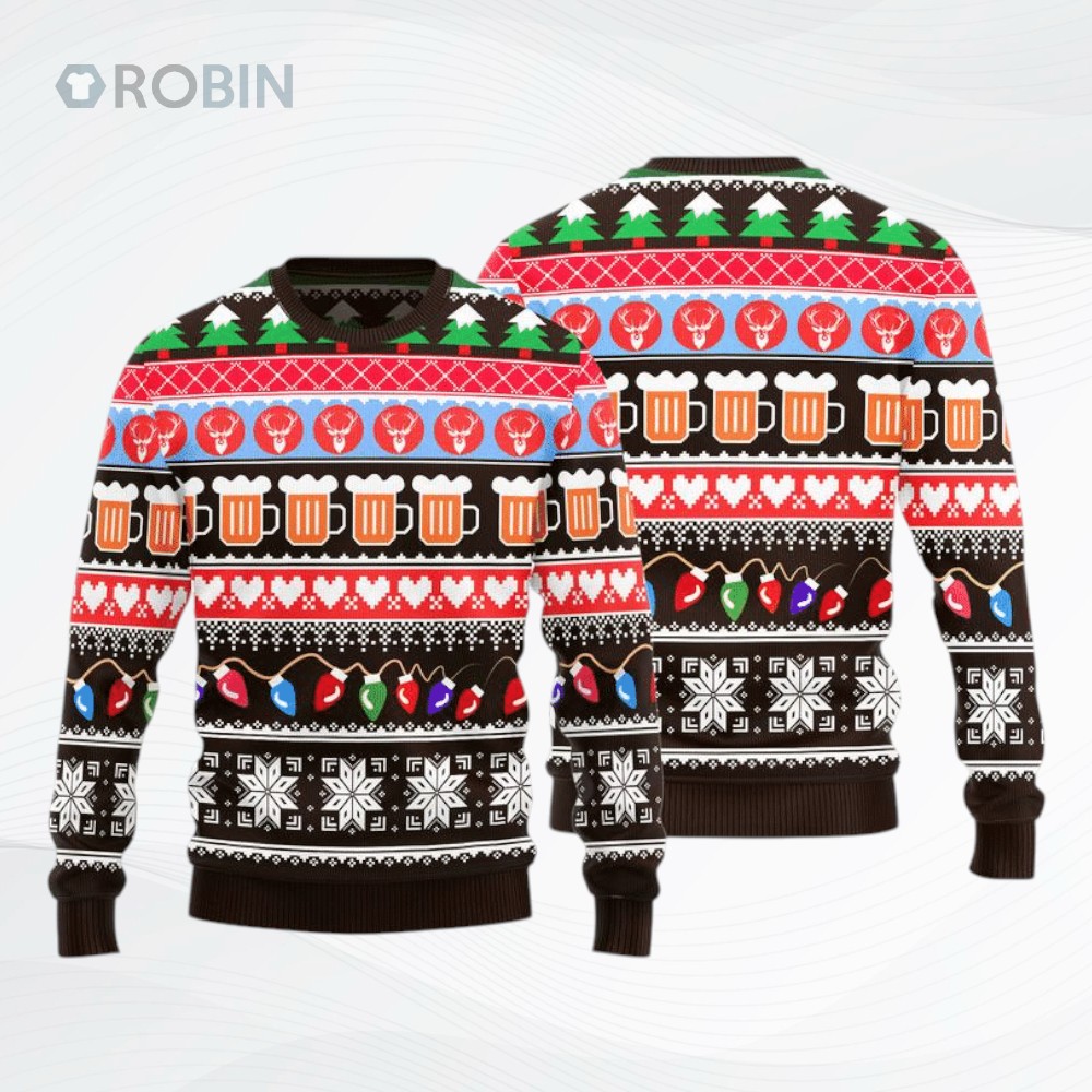 Cfunny Beer Ugly Christmas Sweater Cfunny Beer Ugly Christmas Sweater