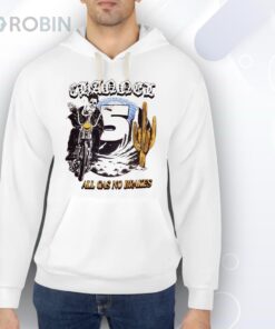 Channel 5 All Gas No Brakes Motor Cactus Globe Skeleton Shirt