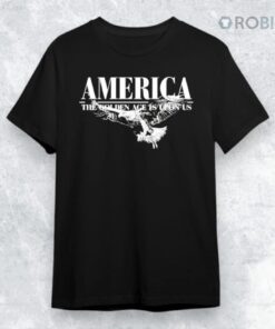 Charlie Kirk America The Golden Age Is Upon Us Shirt