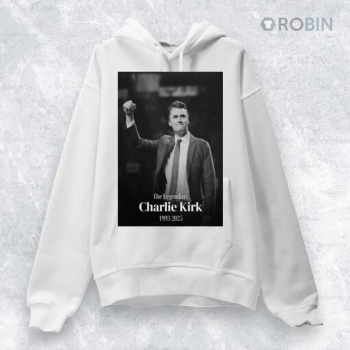 Charlie Kirk At Western Michigan University In Kalamazoo Poster Shirt
