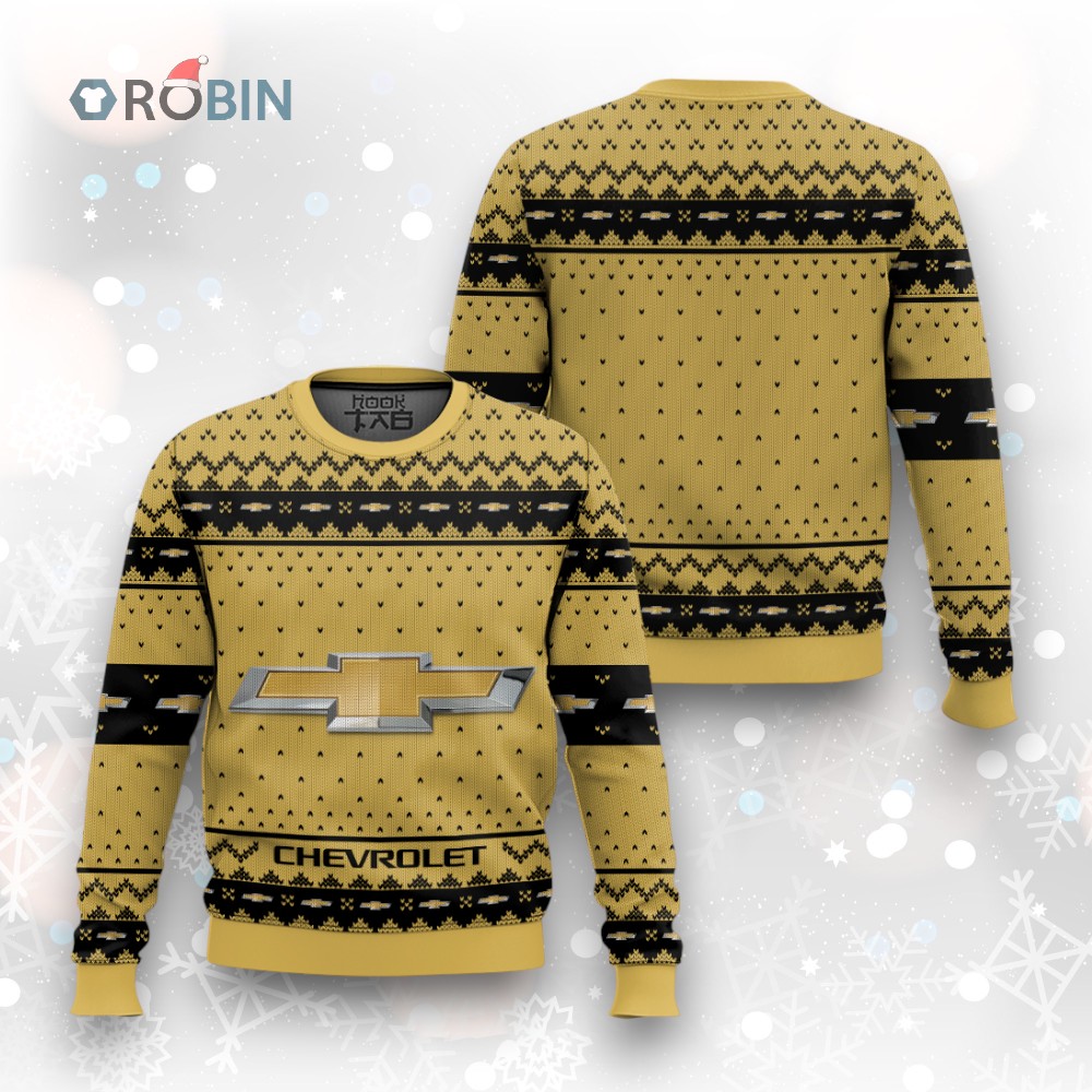 Chevrolet Ugly Christmas Sweater Chevrolet Ugly Christmas Sweater