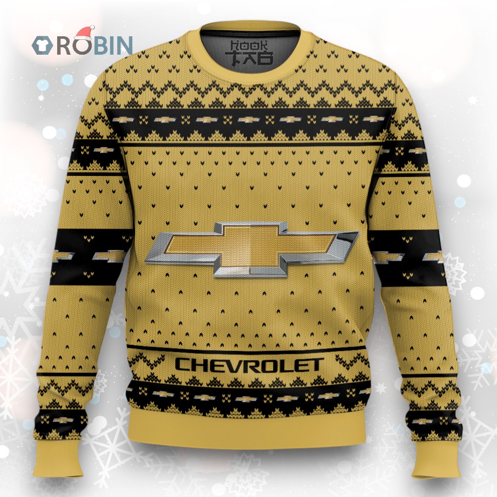 Chevrolet Ugly Christmas Sweater Chevrolet Ugly Christmas Sweater