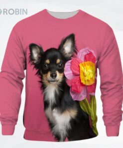 Chihuahua Dadj Ltl Ugly Christmas Sweater, Sweatshirt Chihuahua Dadj Ltl Ugly Christmas Sweater, Sweatshirt