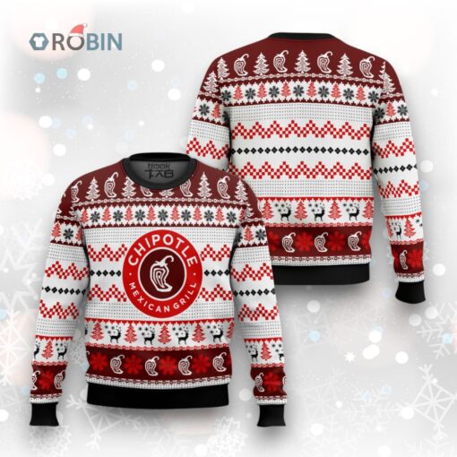 Chipotle Ugly Christmas Sweater