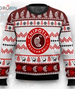 Chipotle Ugly Christmas Sweater
