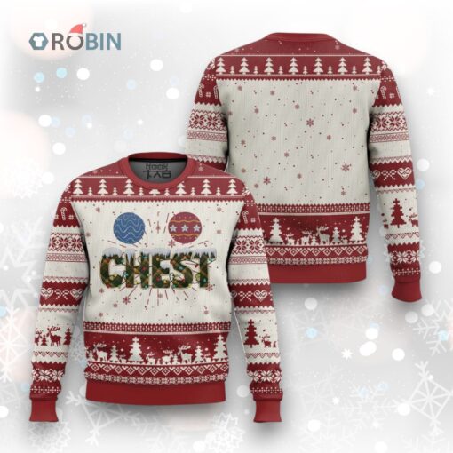 Christmas Couples Ugly Christmas Sweater Chestnuts Xmas Matching Family Funny Chest