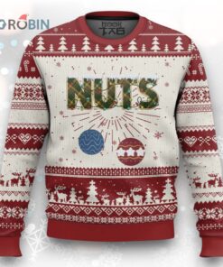 Christmas Couples Ugly Christmas Sweater Chestnuts Xmas Matching Family Funny Nuts