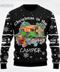 Christmas In The Camper Ugly Christmas Sweater