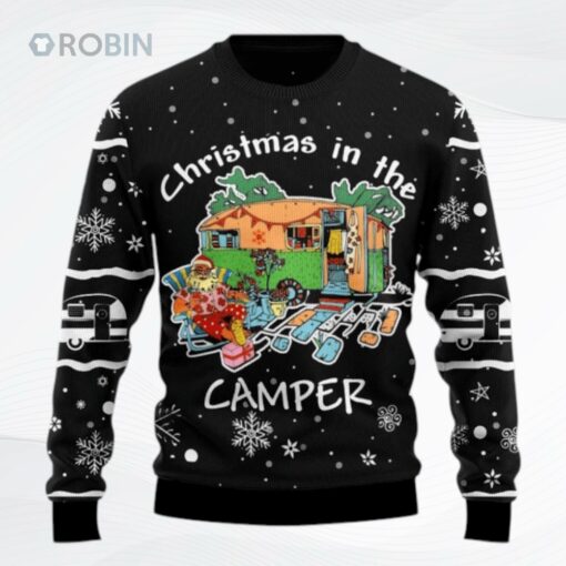 Christmas In The Camper Ugly Christmas Sweater