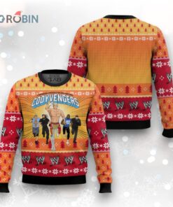 Cody Avengers Cody Rhodes Ugly Christmas Sweater Cody Avengers Cody Rhodes Ugly Christmas Sweater